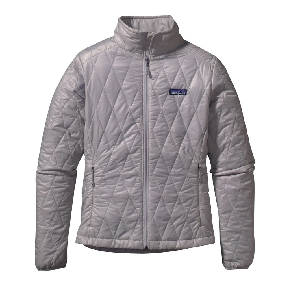 Patagonia Women's MICRO PUFF JACKET Down Puffer Feather Prima Loft Gray Size XL